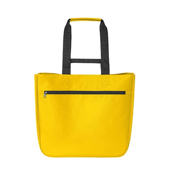 Torba na zakupy Pojemna rPET HF8020 - Yellow