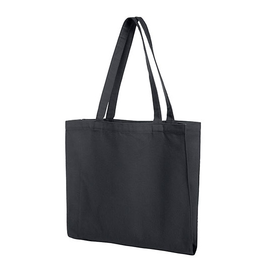 Torba na Zakupy Bawelniana Ciezka HF9798 - Anthracite