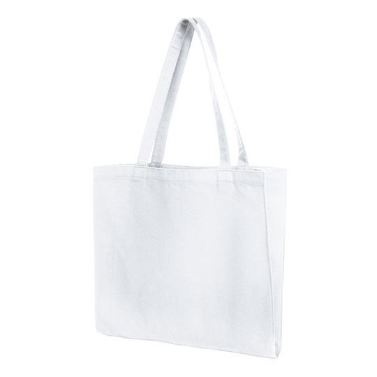 Torba na Zakupy Bawelniana Ciezka HF9798 - White