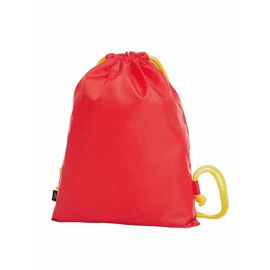 Plecak Worek Poliestrowy 9L HFK3060 - Red & Yellow
