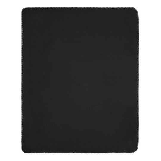 Koc Uniwersalny Polarowy 130x170 JN1901 - Black & Light Grey