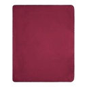 Koc Uniwersalny Polarowy 130x170 JN1901 - Bordeaux & Natural