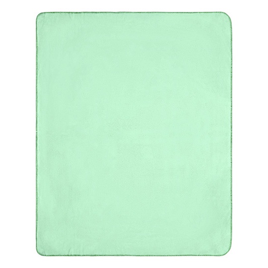 Koc polarowy JN1901 - Soft Green & Green
