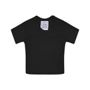Mini T-shirt Klasyczny Bawelniany JN504 - Black