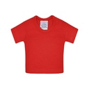 Mini T-shirt Klasyczny Bawełniany JN504 - Red