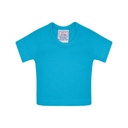 Mini T-shirt Klasyczny Bawełniany JN504 - Turquoise
