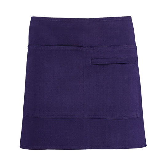 Fartuch Krotki Unisex Bawelna Twill K513 - Purple