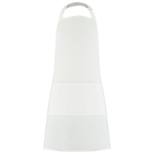 Fartuch Unisex Poliester Bawełna K518 - White