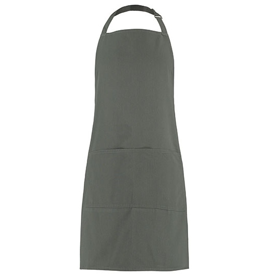 Fartuch Unisex Poliester Bawelna K518 - Dark Grey