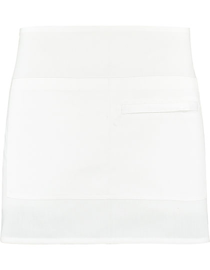 Krótki fartuch unisex K520 - White
