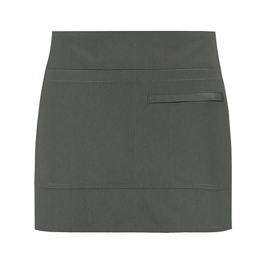 Krótki fartuch unisex K520 - Dark Grey