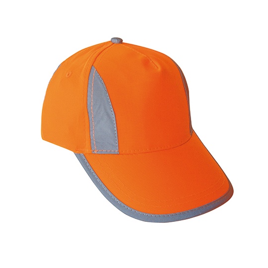 Czapka Pięciopanelowa Odblaskowa KX054 - Signal Orange