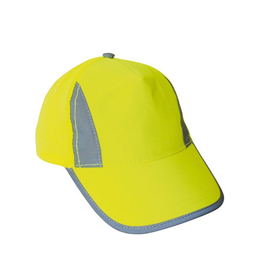 Czapka Pieciopanelowa Odblaskowa KX054 - Signal Yellow