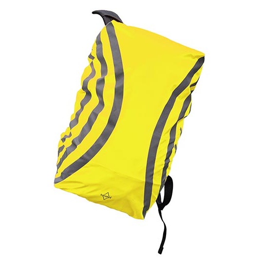 Oslona na Plecak Uniwersalna Odblaskowa Wodoodporna KX067 - Yellow