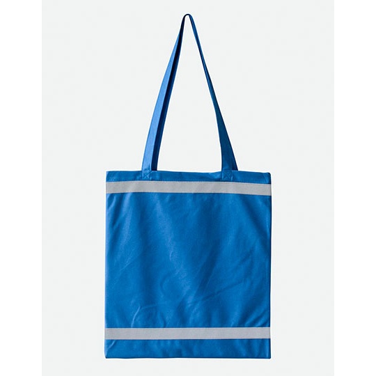 Torba Na Zakupy Poliester Odblaskowa KX105 - Blue
