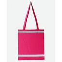 Torba Na Zakupy Poliester Odblaskowa KX105 - Magenta