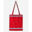 Torba Na Zakupy Poliester Odblaskowa KX105 - Red