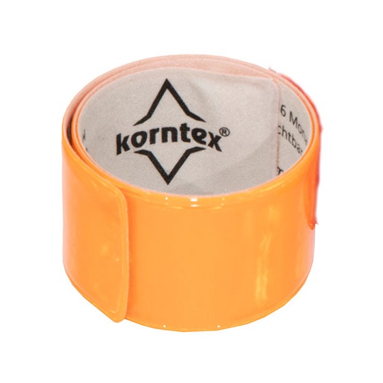Opaska Odblaskowa Poliester z Metalowym Rdzeniem KX114 - Orange