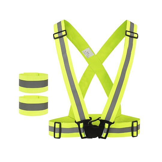 Pas Odblaskowy Elastyczny Hi-Vis KX150 - Signal Yellow