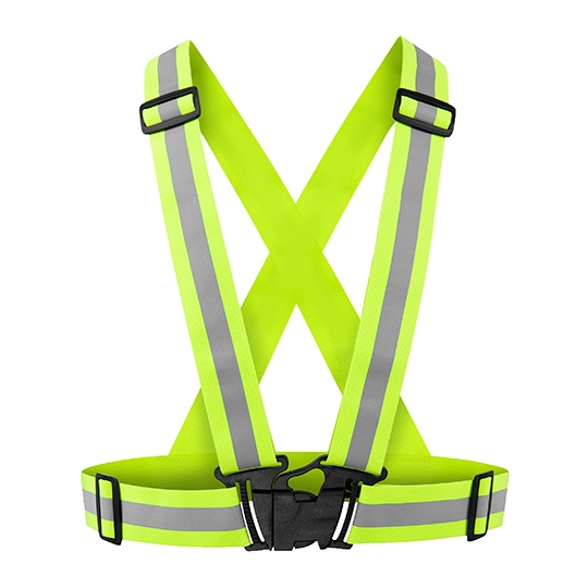 Pas Elastyczny Odblaskowy KX158 - Yellow