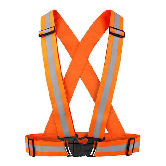Pas Elastyczny Odblaskowy KX158 - Orange
