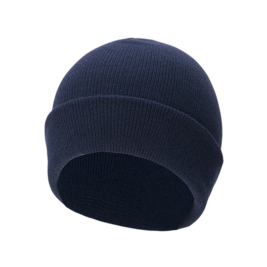 Czapka Dwuwarstwowa Akrylowa Podwinieta KX700 - Navy