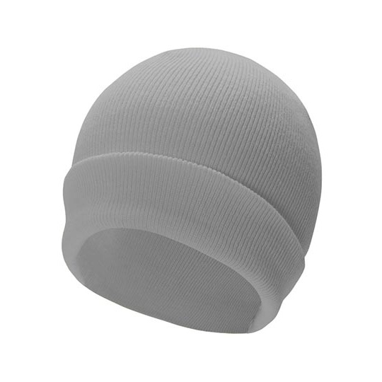 Czapka Dwuwarstwowa Akrylowa Podwinieta KX700 - Grey