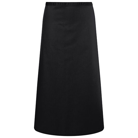 Fartuch Bistro Twillowy Latwy w Pielegnacji KY005 - Black (ca. Pantone 419C)
