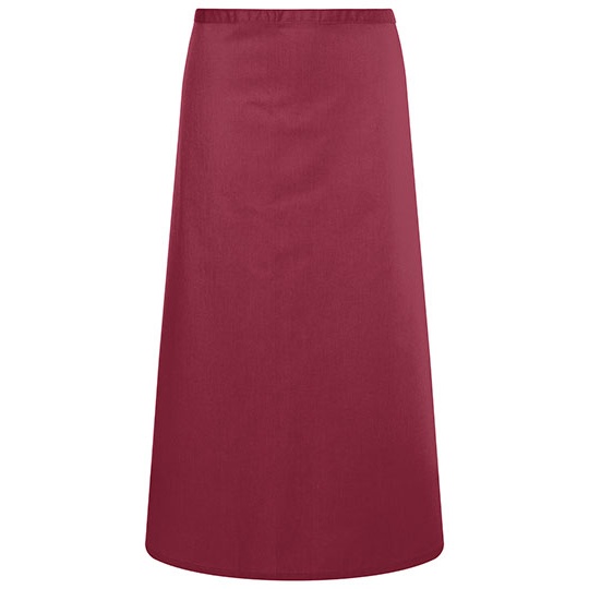 Fartuch Bistro Twillowy Latwy w Pielegnacji KY005 - Bordeaux (ca. Pantone 209C)