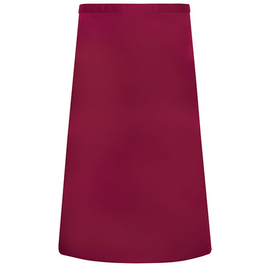 Fartuch Bistro Twillowy KY011 - Bordeaux (ca. Pantone 209C)
