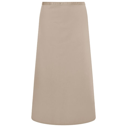 Fartuch Bistro z Twillu KY011 - Sand (ca. Pantone 7529C)