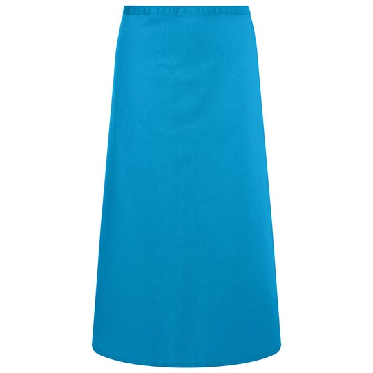 Fartuch Bistro Twillowy KY011 - Turquoise (ca. Pantone 639C)