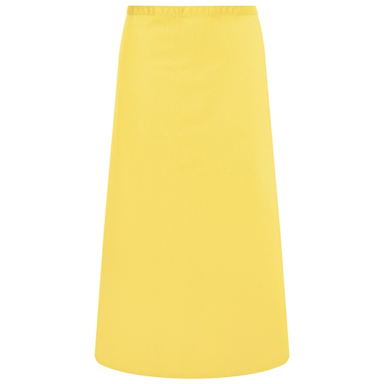 Fartuch Bistro Twillowy KY011 - Sun Yellow (ca. Pantone 127C)