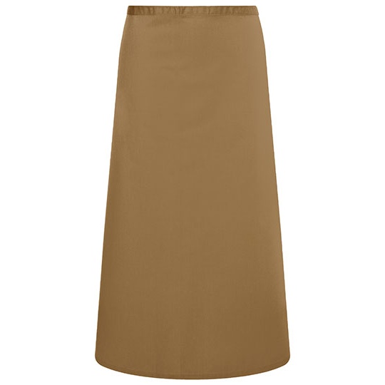 Fartuch Bistro Twillowy KY011 - Camel (ca. Pantone 7504C)