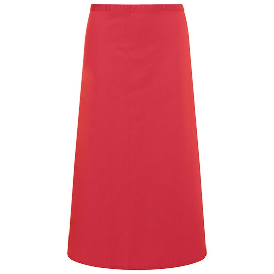 Fartuch Bistro Twillowy KY011 - Raspberry (ca. Pantone 4059C)