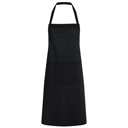 Fartuch Klasyczny Twillowy KY026 - Black (ca. Pantone 419C)