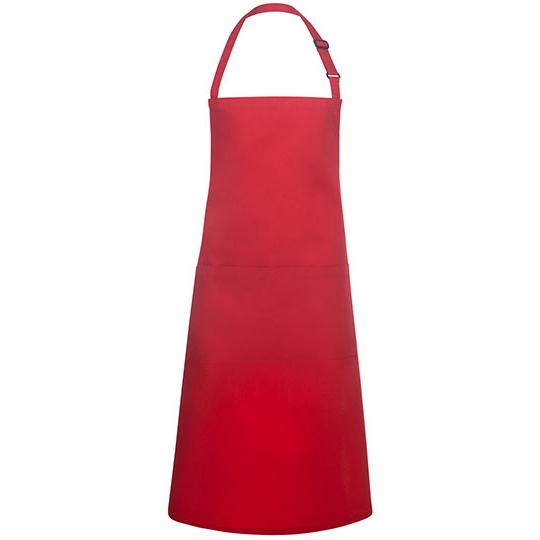 Fartuch Roboczy Twill KY044 - Red (ca. Pantone 186C)