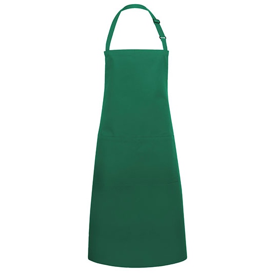Fartuch Roboczy Twill KY044 - Forest Green (ca. Pantone 554C)