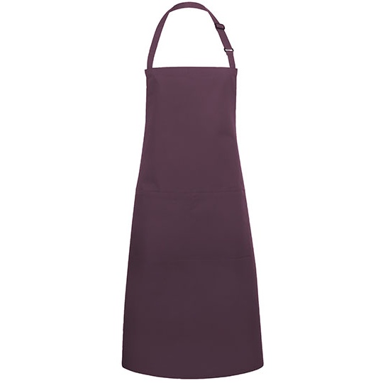 Fartuch Roboczy Twill KY044 - Aubergine (ca. Pantone 5185C)