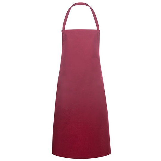 Fartuch Klasyczny Twillowy Poliester Bawelna KY045 - Bordeaux (ca. Pantone 209C)