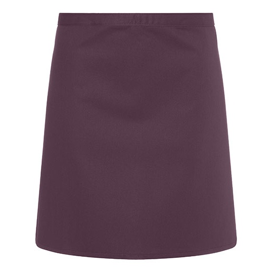 Fartuch Kelnerski Twillowy KY047 - Aubergine (ca. Pantone 5185C)
