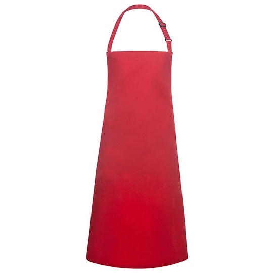 Fartuch Regulowany Twillowy KY049 - Red (ca. Pantone 186C)