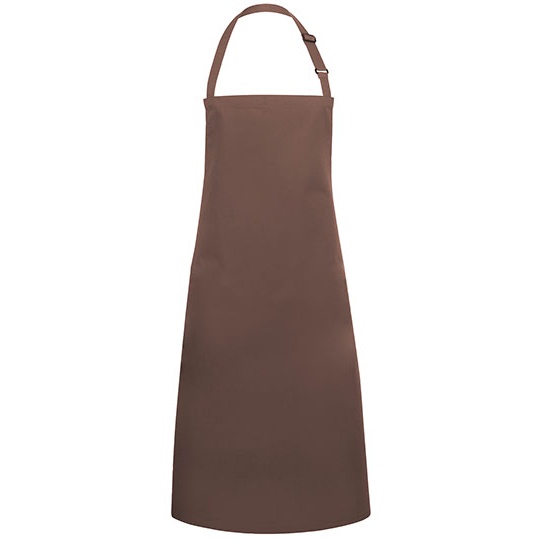 Fartuch Regulowany Twillowy KY049 - Light Brown (ca. Pantone 438C)