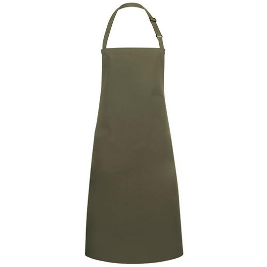 Fartuch Regulowany Twillowy KY049 - Moss Green (ca. Pantone 7764C)