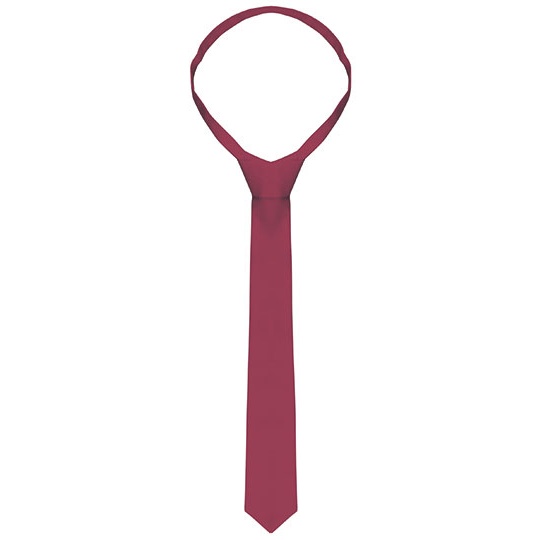 Krawat Meski Twillowy KY050 - Bordeaux (ca. Pantone 209C)