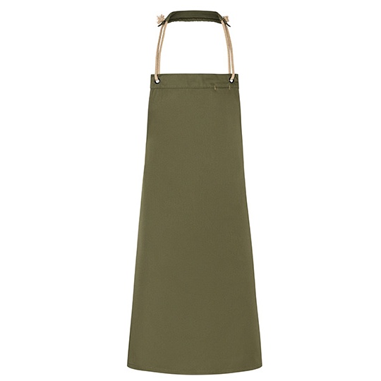 Fartuch Miejski Twillowy Recyklingowy KY056 - Moss Green (ca. Pantone 7764C)
