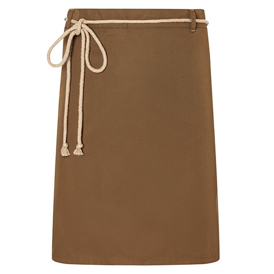 Fartuch Wiazany Twillowy KY057 - Cinnamon (ca. Pantone 2321C)