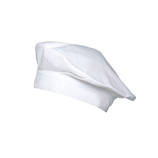 Beret Twillowy Bawelniany KY096 - White