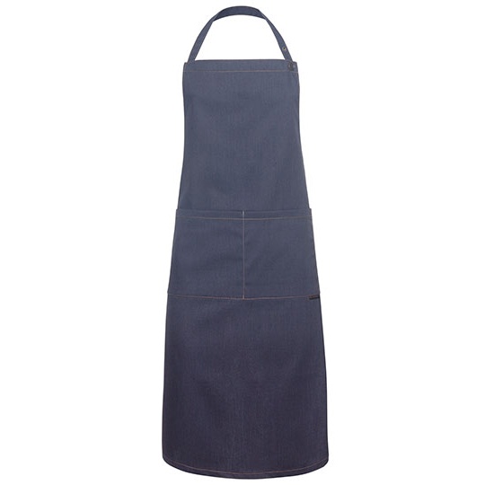 Fartuch Denimowy Twillowy Dekatyzowany KY100 - Vintage Black (ca. Pantone Cool Grey11C)