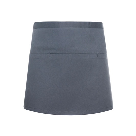 Fartuch Kelnerski Twillowy Funkcjonalny KY101 - Anthracite (ca. Pantone 7540C)